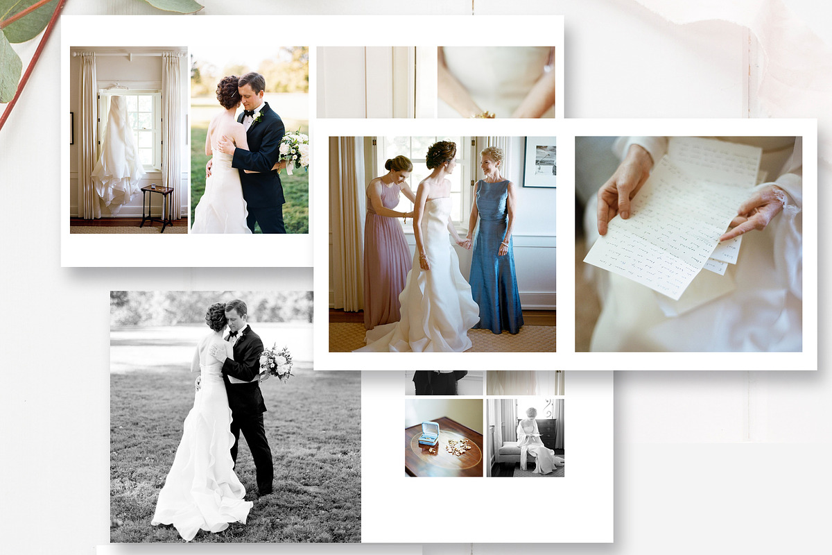 Wedding Album Template PSD, a Magazine Template by By Stephanie Design (Photo 6 of 7)