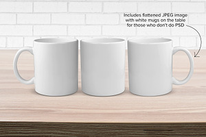 11 Oz. Full Wrap Mug Mockup