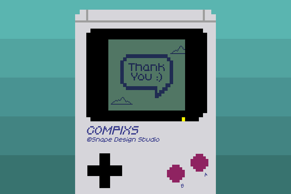 Compixs - Pixel Font, a Font by Snape Design Studio (Photo 5 of 5)