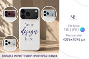 iPhone 18 Case Mockup, an iPhone Mockup by Mie Mockup Studio (Thumbnail 2 of 8)