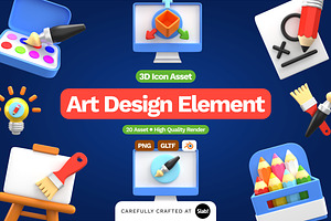 3D Art Design Illustration