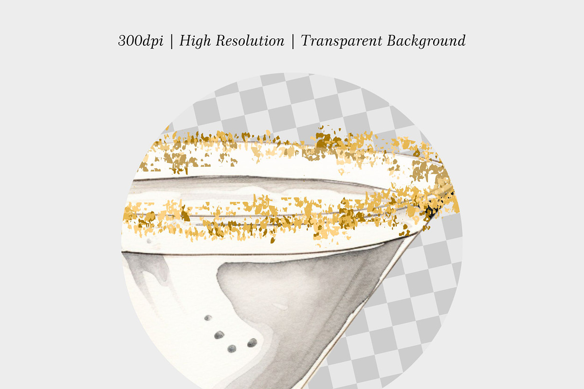 Holiday Cream Martini Cocktail, an Illustration by 1801Prints (Photo 3 of 4)