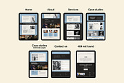Squarespace Website template, a Squarespace Template by Ciel Lumiere (Thumbnail 10 of 11)