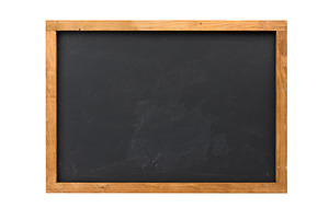 blank black school chalk board isola, a Business Photo by ndanko