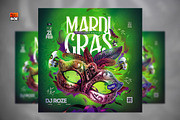 Flyer Mardi Gras, a Flyer Template by MonkeyBOX (Thumbnail 1 of 3)