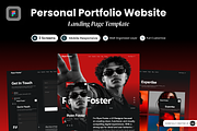 Ryan Foster - Personal Portfolio, a Landing Page Template by SLAB! Design (Thumbnail 1 of 5)