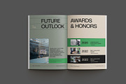 Green Modern Company Profile, a Brochure Template by Neermana (Thumbnail 11 of 12)