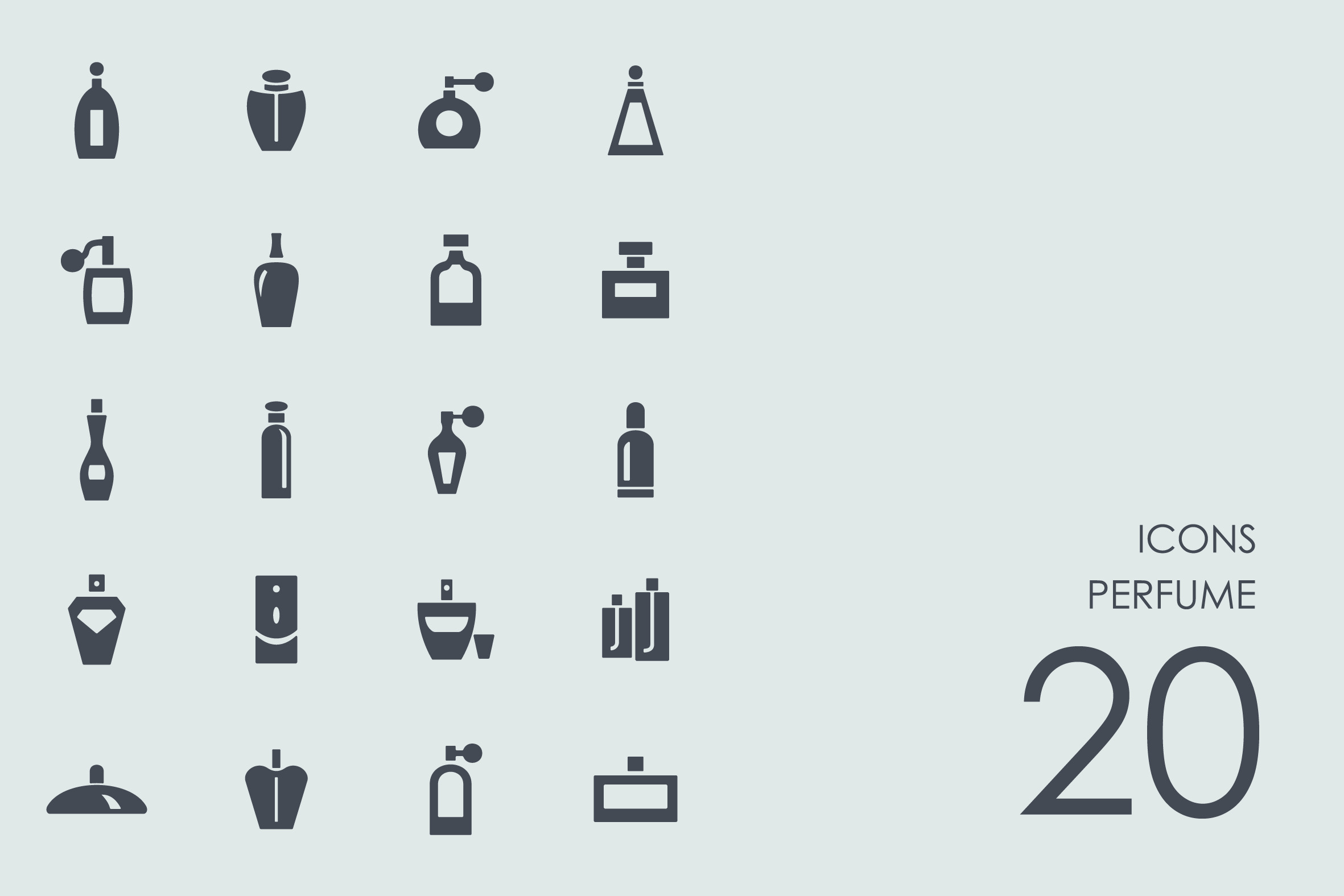 Perfume icons, an Icon by Palau