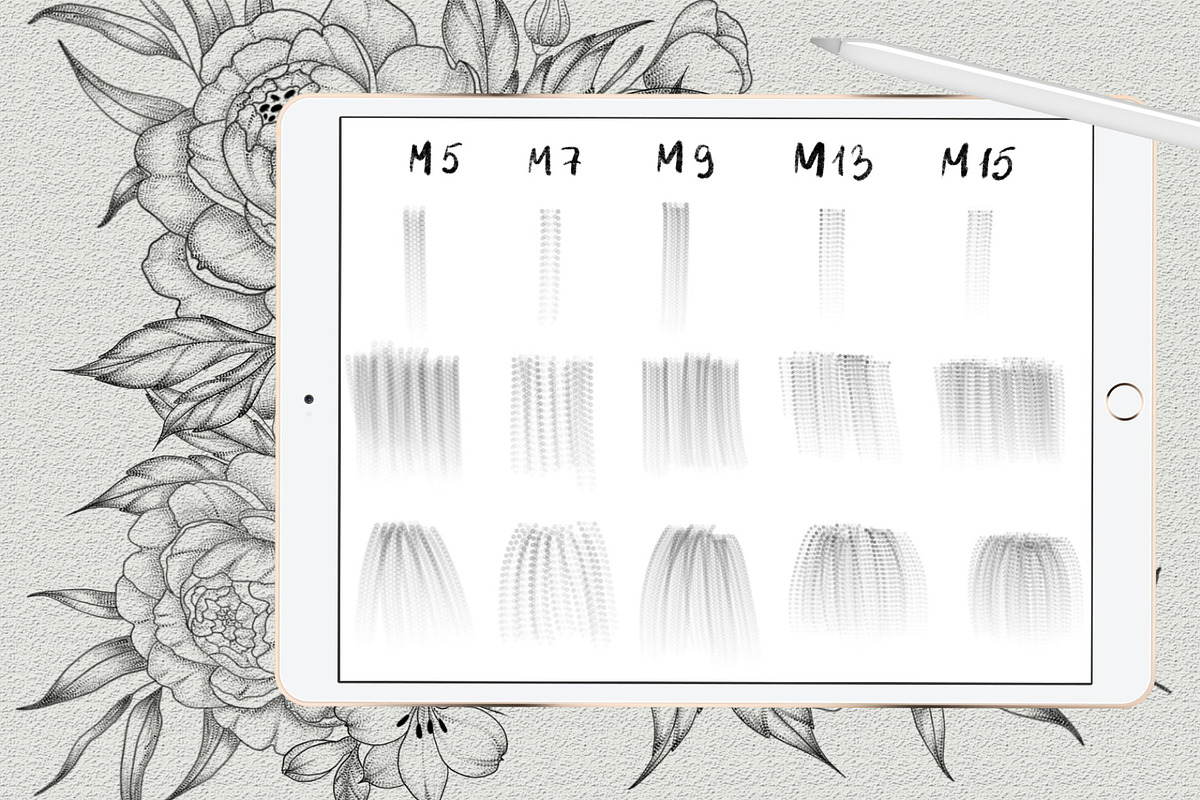 Shadow tattoo needles brushes, a Brush Add-On by Veronika Gotovceva (Photo 4 of 5)