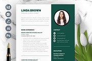 Artistic Resume & Portfolio, a Resume Template by ResumeInventor (Thumbnail 1 of 5)