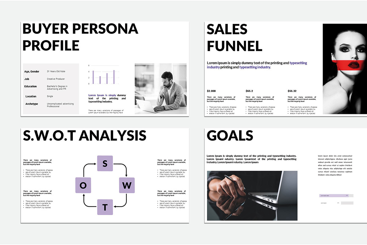 Marketing Plan Presentation, a Marketing Template by Blackcloud_Creations (Photo 6 of 6)