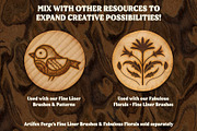 Wood Textures & Pyrography Effects, a Layer Style Add-On by The Artifex Forge (Thumbnail 7 of 20)