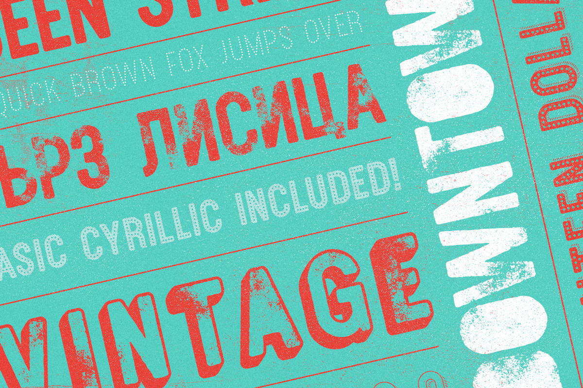 Queen Street Display Font preview 8