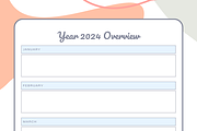 Teacher's Planner and Journal 2024, a Stationery Template by GloriousMotive (Thumbnail 4 of 7)