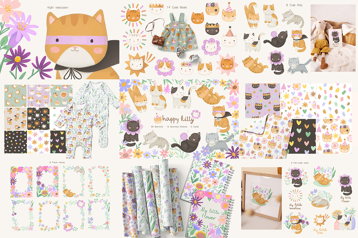 Whale shop bundle Baby animals, an Animal Illustration by OxanaTally (Photo 10 of 24)