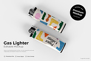 Modern gas lighter mockup, an Advertising Mockup by anamwp (Thumbnail 3 of 3)