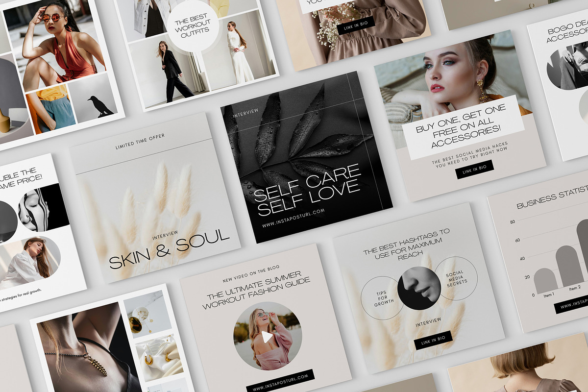 Instagram Post Template Social Media, a Social Media Template by Miyaji75 (Photo 2 of 9)