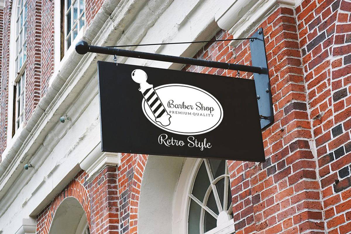 Barber Shop Logo Emblems, a Branding & Logo Template by Artha Desain (Photo 13 of 14)