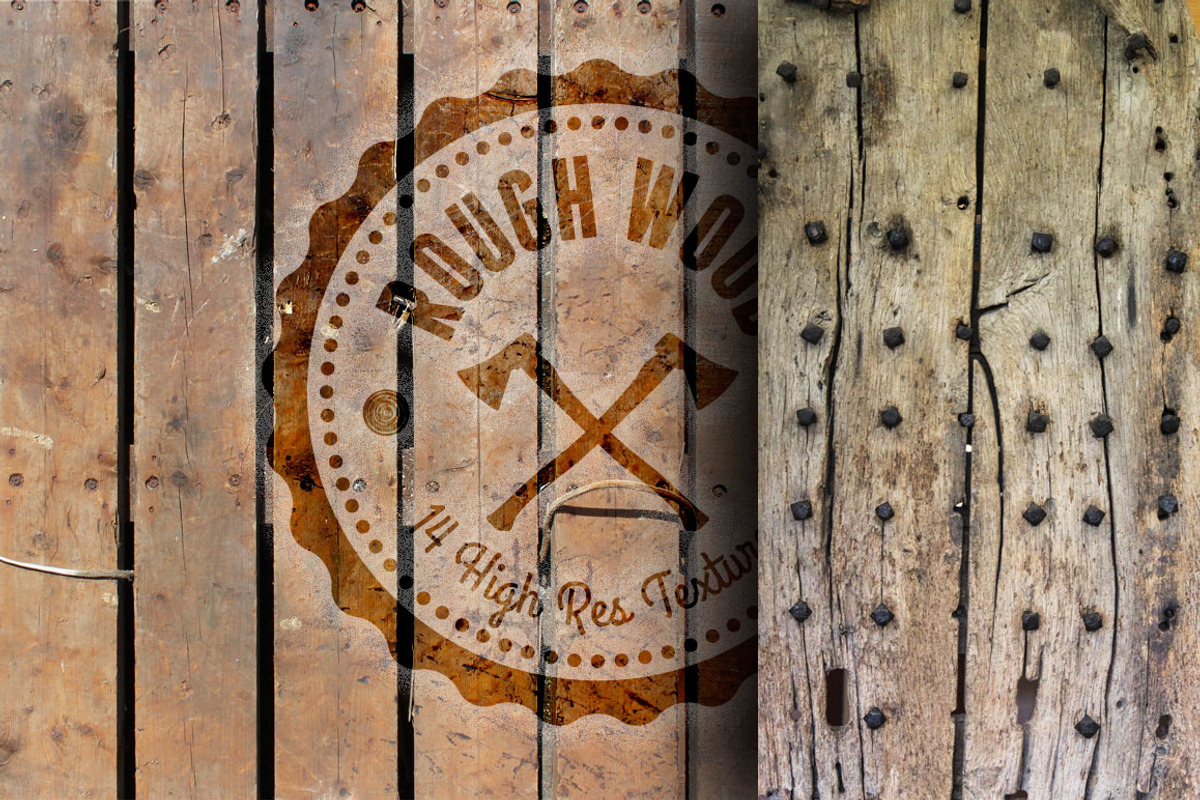 Rough Wood Texture Set - 14 HR preview 3