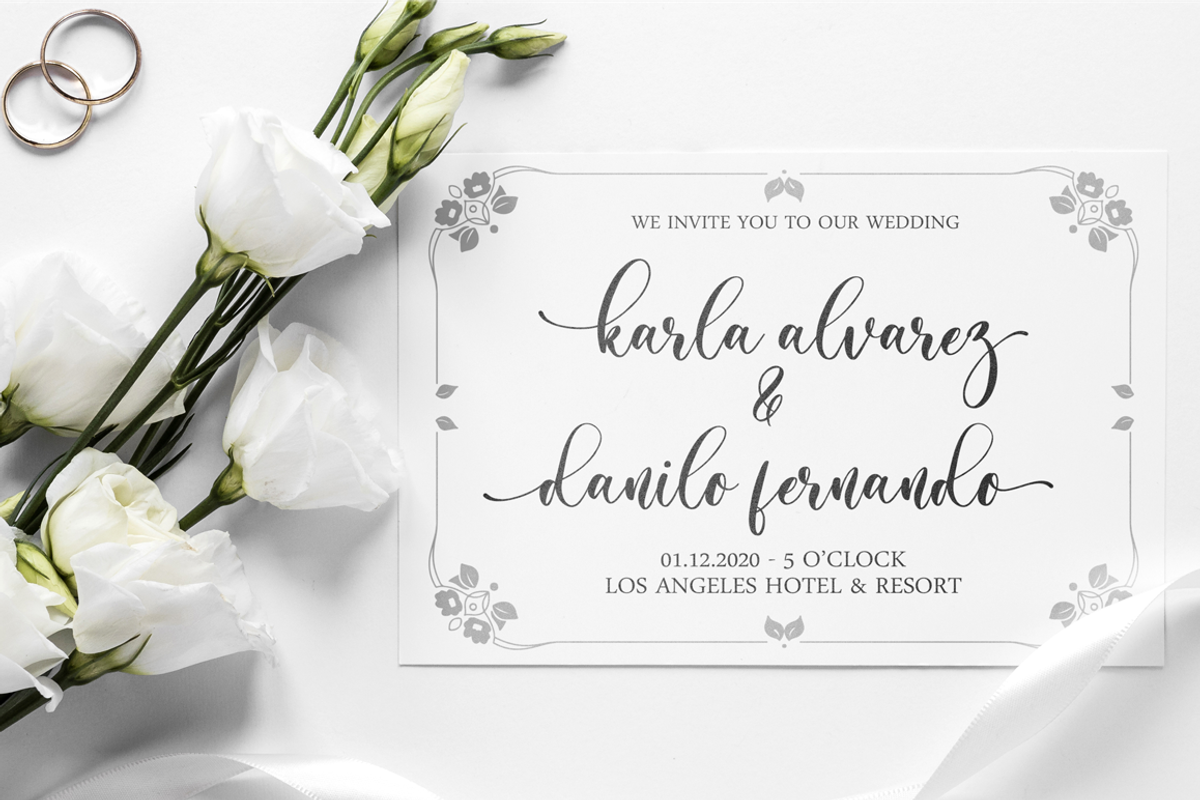 Almond Whisp - Modern Calligraphy, a Script Font by Sronstudio (Photo 3 of 10)