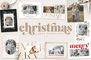Christmas Card Templates 2022, a Card Template by 7th Avenue Designs (Thumbnail 1 of 21)