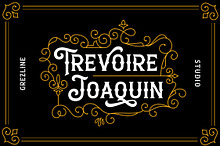 Trevoire Joaquin - Vintage Font