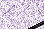 Floral Toile de Jouy Digital Paper, a Pattern Graphic by Chromolume Studio (Thumbnail 5 of 15)