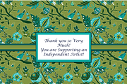Boho Patterns Olive and Teal, a Pattern Graphic by RachelStudio (Thumbnail 10 of 10)