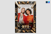 NYE Party Flyer Template, a Flyer Template by BrandPacks (Thumbnail 1 of 3)