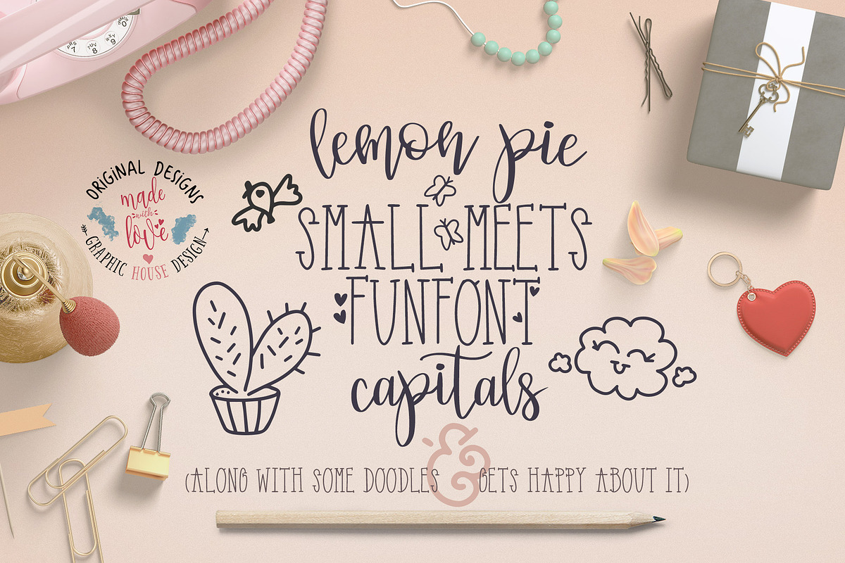 Font Duo, Lemon Pie and FunFont