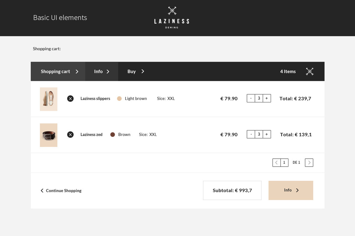 Laziness psd Template, a Templates & Theme by Julian Shop (Photo 5 of 5)