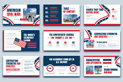 American Civil War Presentation, a Presentation Template by BumbleGraph Studio (Thumbnail 5 of 5)