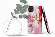 Cherry Pink Abstracts, a Decorative Illustration by rileyBgraphics (Thumbnail 5 of 6)