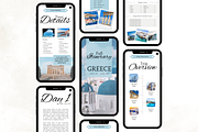 Greece Travel Itinerary for Canva, a Templates & Theme by Digital By Nikoleta (Thumbnail 8 of 11)