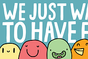 Lots Of Fun, a Sans Serif Font by pizzadudedotdk (Thumbnail 7 of 10)