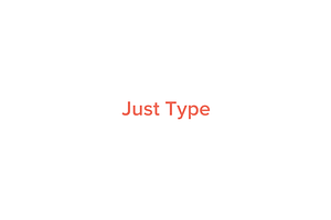 Just Type Tumblr Theme