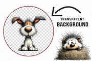 Quirky Farm Animals PNG Clipart, an Illustration by Libby Wishes (Thumbnail 3 of 6)