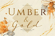 Ginkgo Leaf Watercolor Illustrations, a Seasonal Illustration by Fire Spark Studio (Thumbnail 1 of 8)