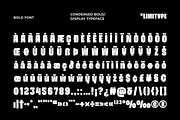 Moara - Bold Condensed Font, a Sans Serif Font by limitype (Thumbnail 12 of 13)