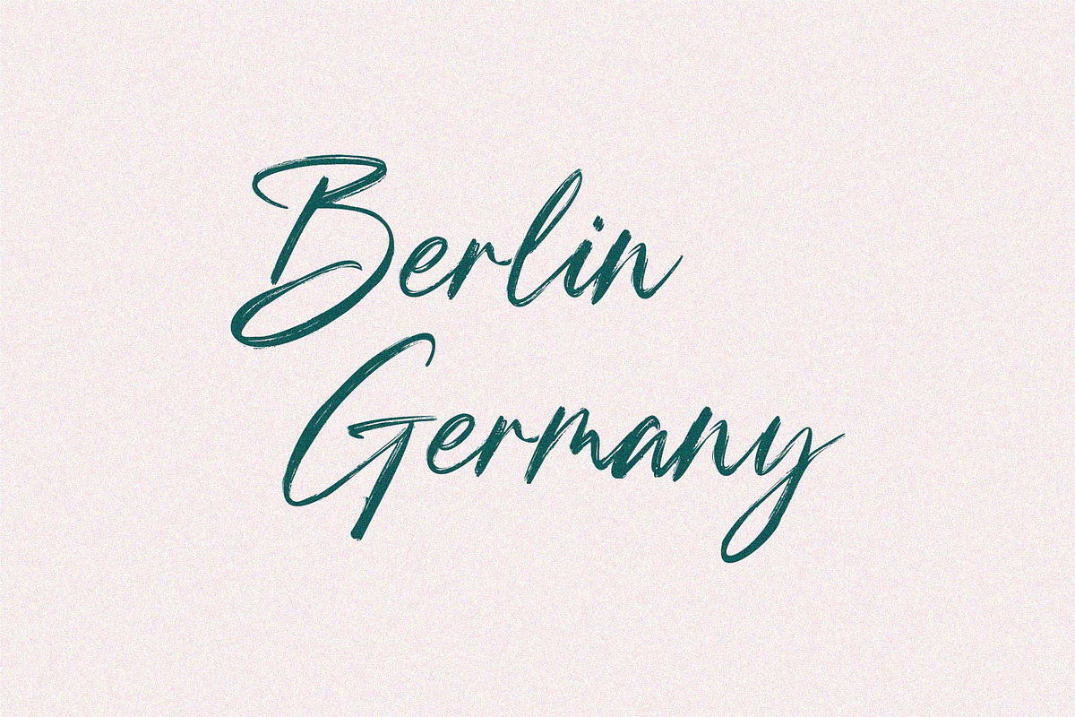 Golden Hours - Cool Brush Font, a Script Font by Nirmana Visual (Photo 3 of 9)