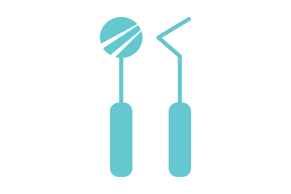Dental icon design template, a Solid Icon by Sumberpangan (Photo 2 of 3)