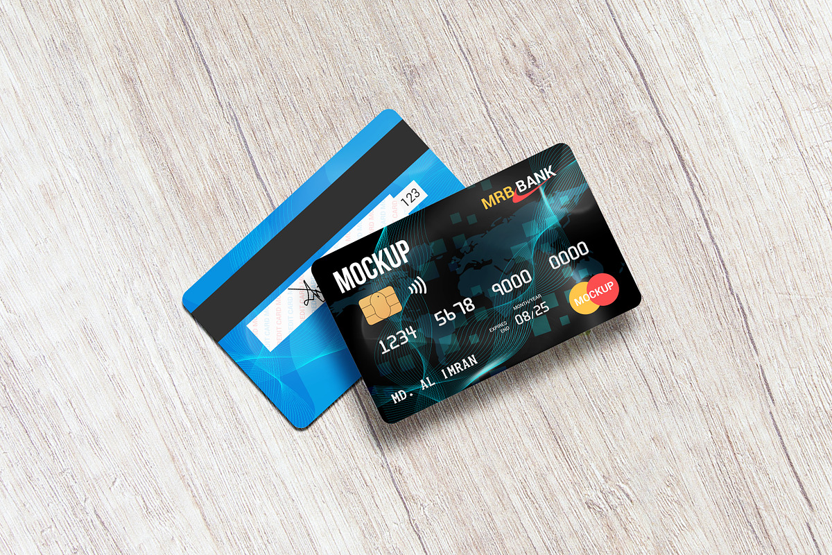 Membership Card / Credit Card Mockup, a Mockup by alimran24 (Photo 5 of 11)