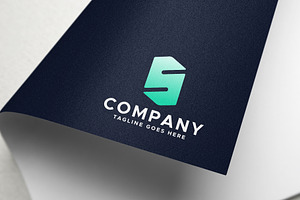 S Letter Unique Logo Design