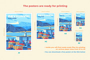 Travel posters. Part 7., an Illustration by Red Monkey (Thumbnail 3 of 14)