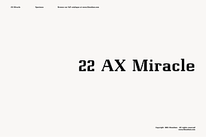 Miracle Stylish Font