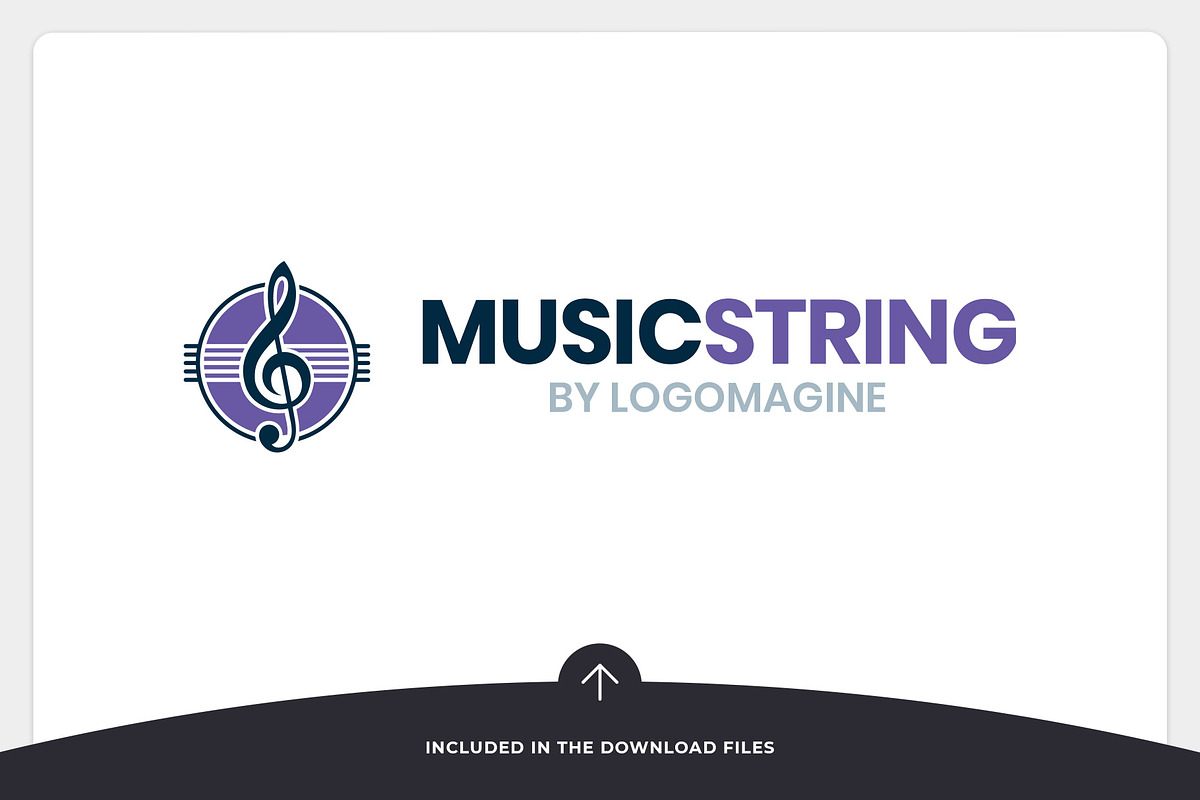 Music String Logo Template, a Branding & Logo Template by LOGOMAGINE (Photo 15 of 16)