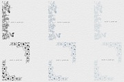 Wildflower Floral Decorative Borders, a Decorative Illustration by AW Studios (Thumbnail 4 of 11)
