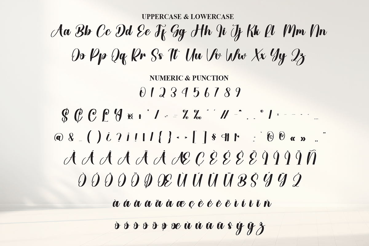 Angista | Script Font, a Handwritten Font by Scratchones (Photo 7 of 9)