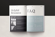 Book Layout Brochure Design Template, a Brochure Template by ArtisanaAura (Thumbnail 10 of 11)