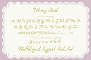Whimsy Feast Whimsical Wedding Font, a Handwritten Font by Ayya Studio (Thumbnail 16 of 18)